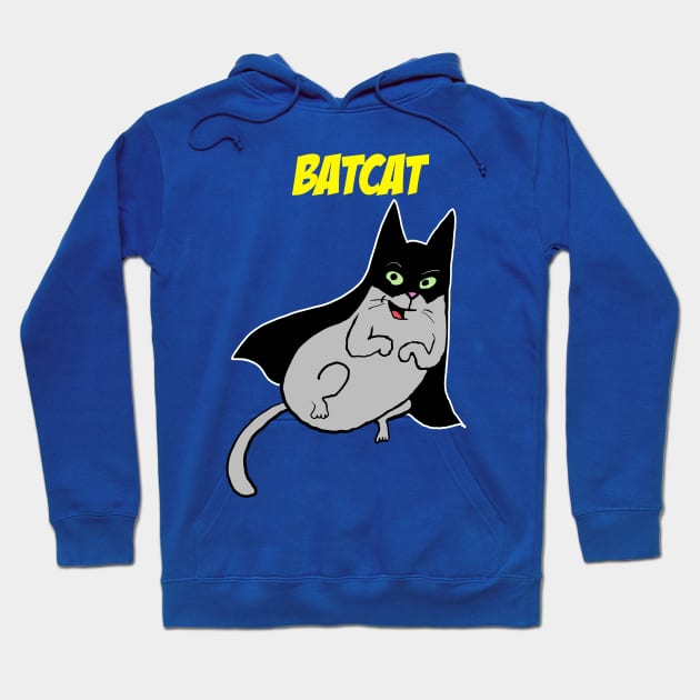 It's Batcat Hoodie by SteelWoolBunny